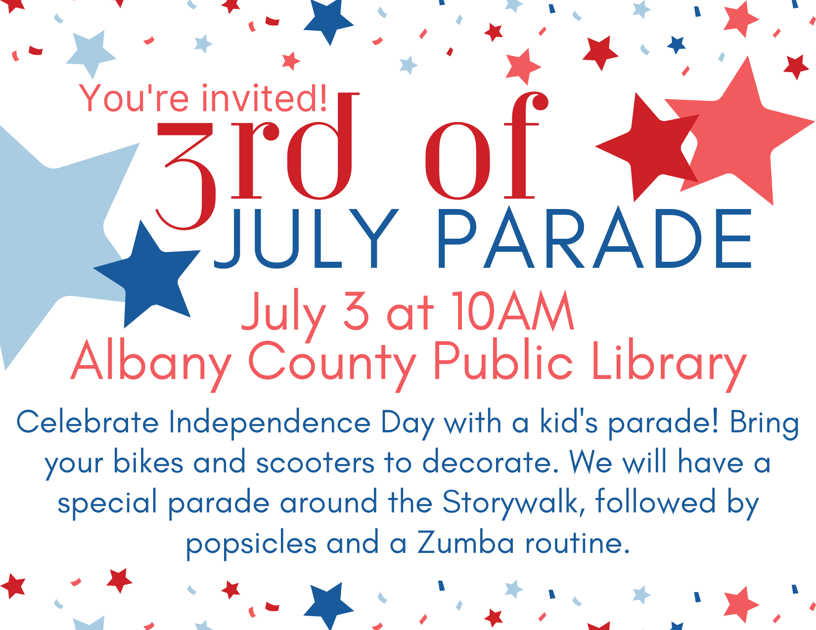 3rd of July Parade-Patrons